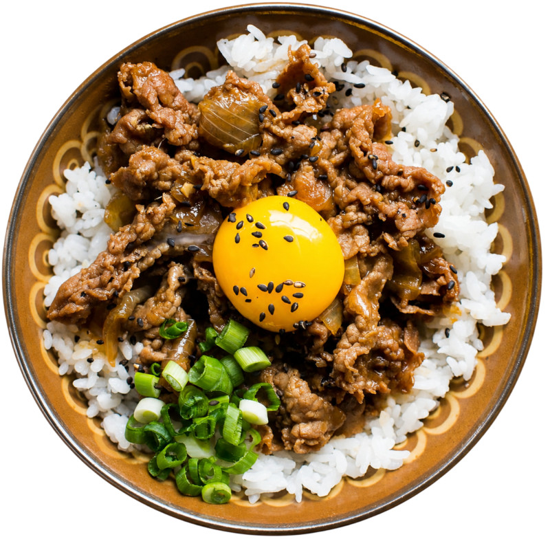 Gyudon - japoński ryż z wolowiną