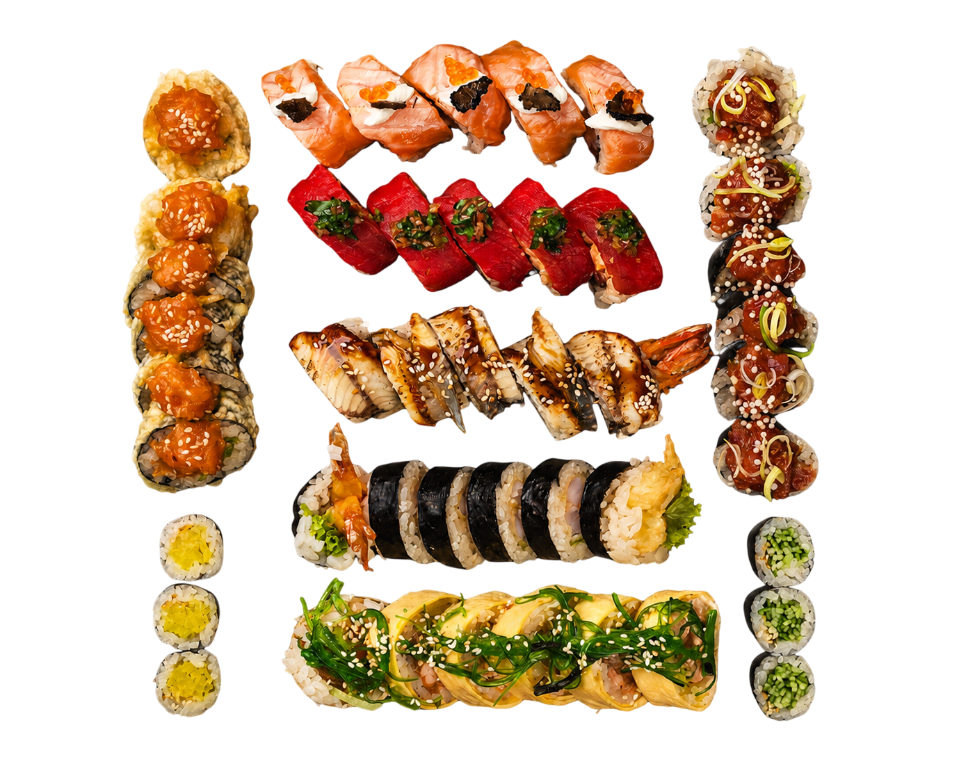 Midori Sushi set 45 szt. / 45 pcs